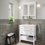 Hemnes Open sink cabinet with 2 drawers - Image 2