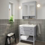 Hemnes Open sink cabinet with 2 drawers - Image 3