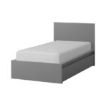 Malm High bed frame/2 storage boxes - Image 7